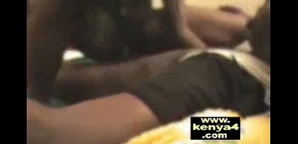  Kenyan girl Jennifer fucked by Ugandan in Threesome pt2